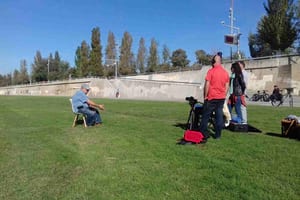 Moment de l'entrevista. Autor: Parc Fluvial Besòs