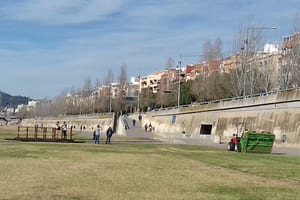 Treballs d'escarificació. Autor: Parc Fluvial del Besòs