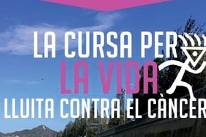 Cartell de la cursa. Autor: Aj. Santa Coloma Gramenet