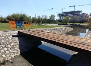 Nova passera. Autor: Parc Fluvial del Besòs