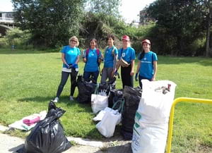 Grup de participants. Autor: Parc Fluvial Besòs