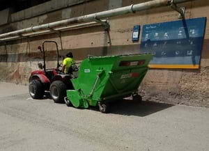 Neteja del Parc. Autor: Parc Fluvial Besòs