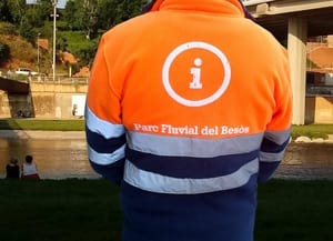 Informador del Parc Fluvial del Besòs.<br />Autor: Parc Fluvial