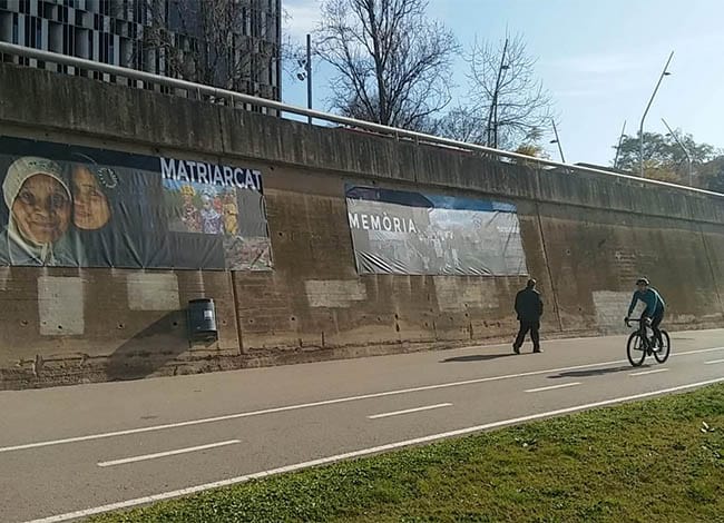 La mostra, a la llera del Besòs. Autor: XPN