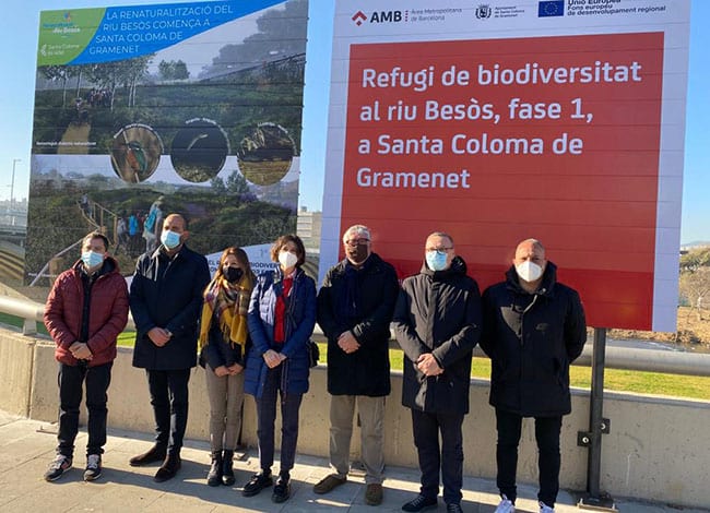 Presentació del projecte i de l'inici d'obres. Autor: Ajuntament de Santa Coloma de Gramenet