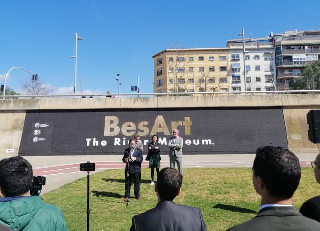 Presentació del projecte BesArt, a Santa Coloma de Gramenet. Autor: Parc Fluvial del Besòs