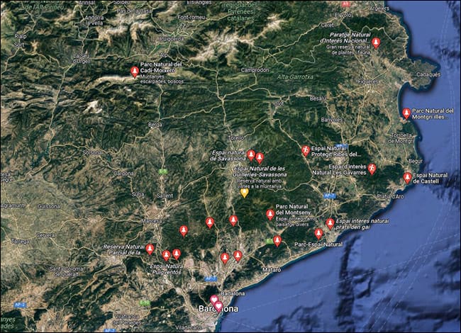 Google Maps incorporarà informació més precisa dels espais naturals