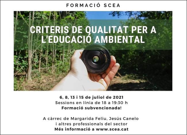 Detall del cartell del curs. Autor: SCEA