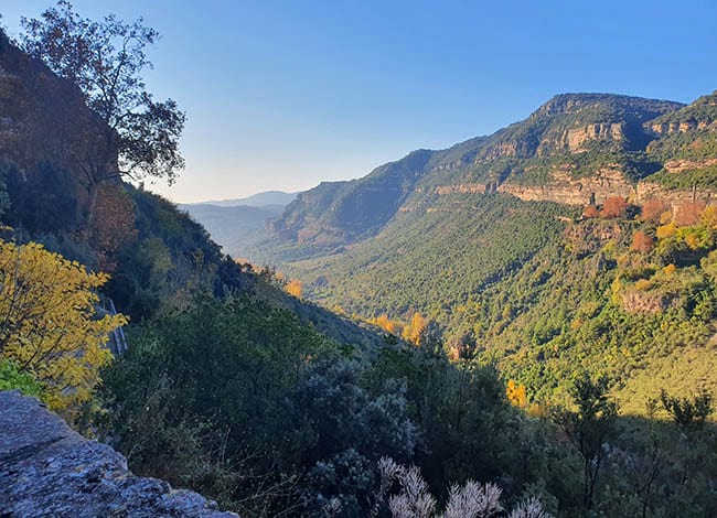 Vistes des de Sant Miquel del Fai. Autora: Judit Contreras / Diputació de Barcelona