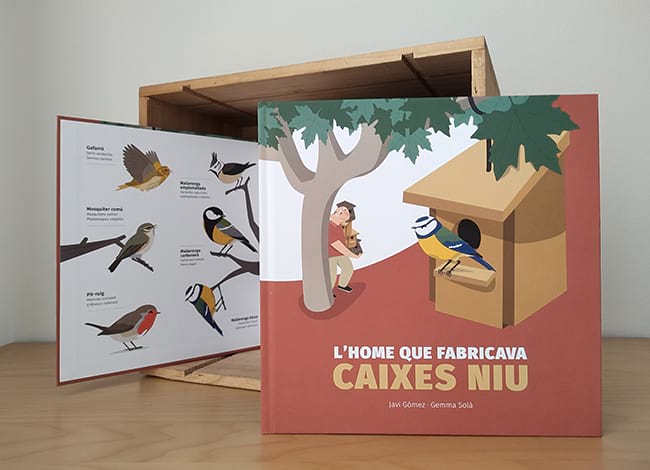 El conte, amb les il·lustracions de Gemma Solà. Autora: Gemma Solà