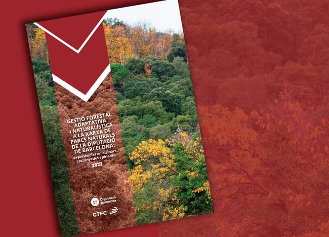 Portada de la publicació. Autor: Centre de Ciència i Tecnologia Forestal de Catalunya (CTFC)