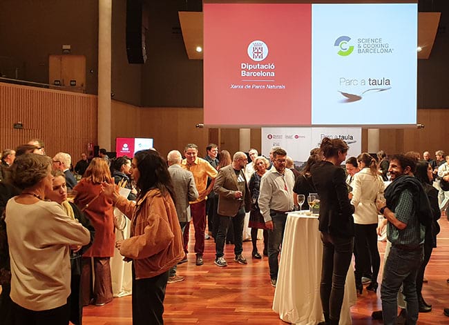 El sopar ofert al Paranimf de l'Escola Industrial. Autor: Depana