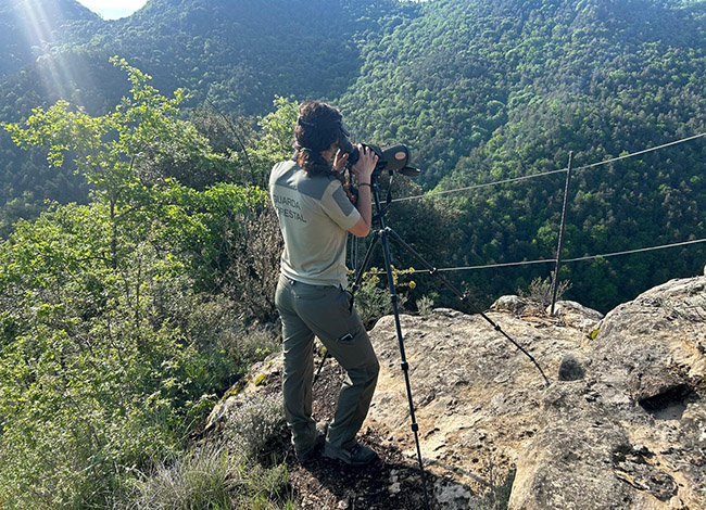 Personal del Parc fent el seguiment. © XPN