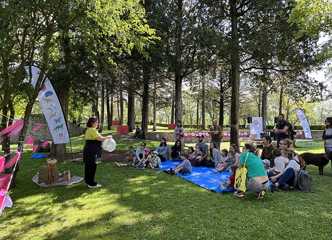 Activitat de Susagna Navó durant la Matinal de 2023. Autoria: XPN