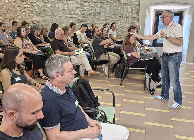 Jordi Jaria durant la conferència inspiradora. Autor: XPN