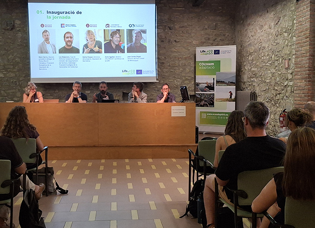 La taula de presentació. Autor: XPN