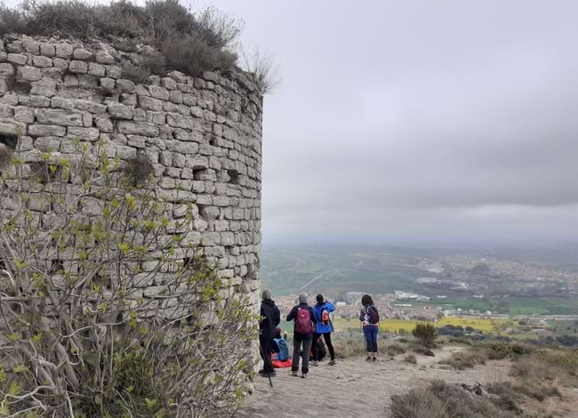El novembre es farà la ruta fins al castell de Torelló. Autor: Roger Arquimbau