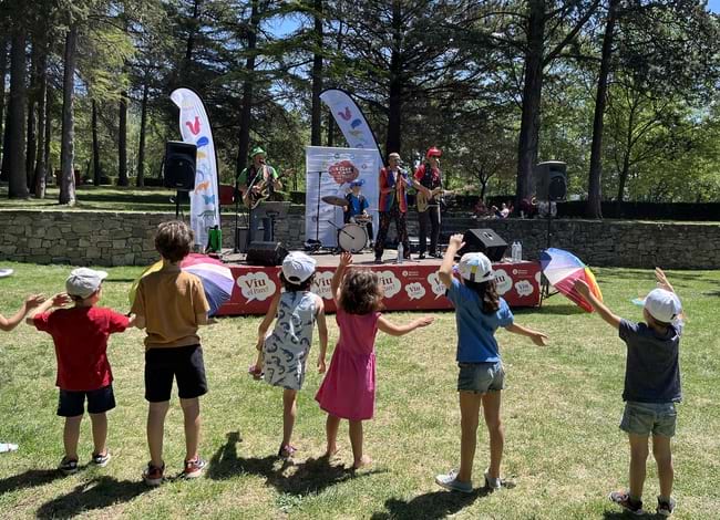 Els jardins del castell de Montesquiu acolliran la Matinal Viu el parc. Autor: XPN