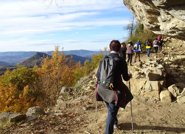Cims i miradors seran protagonistes d'algunes rutes guiades. Autora: Alba Rovira