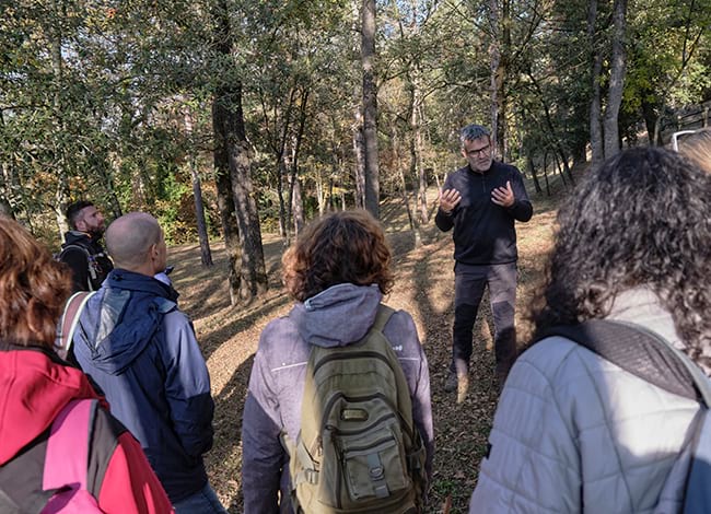 Activitat del 2023 sobre els bolets. Autor: Oriol Clavera / Diputació de Barcelona