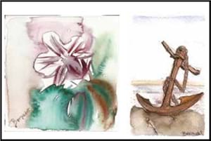 Detall de les pintures. Autora: Bernadet Fontserè