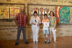 Alguns dels guanyadors i jurat. Autor: XPN