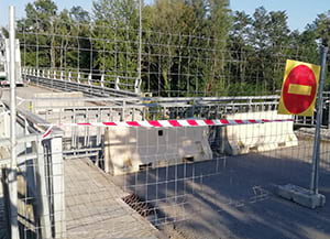 Obres al pont de Montesquiu. Autor: XPN