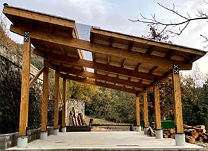 El nou cobert, un espai polivalent.<br />Autor: XPN