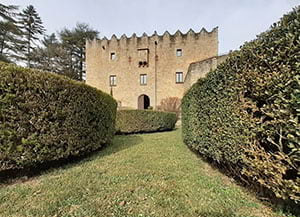 El castell, des dels jardins. Autor: XPN