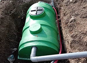 Dipòsit de depuració d’aigua de la Solana.<br /> Autor: XPN