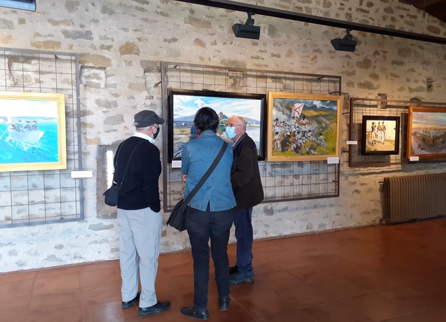 Exposició a la Cabanya del Castell.<br />Autor: XPN