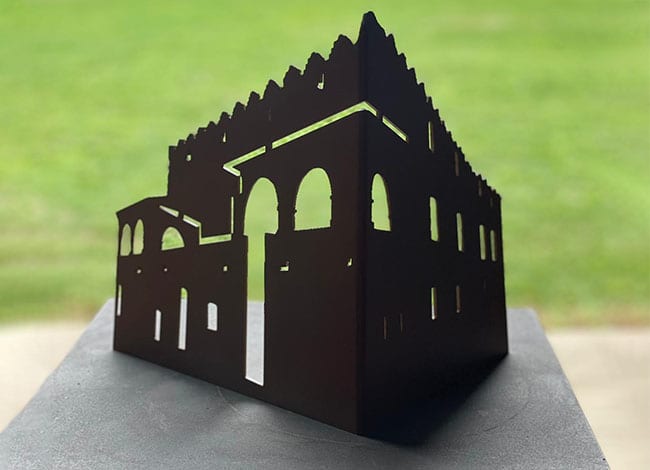 Una de les obres de Bisaurart 2021. Autor: XPN