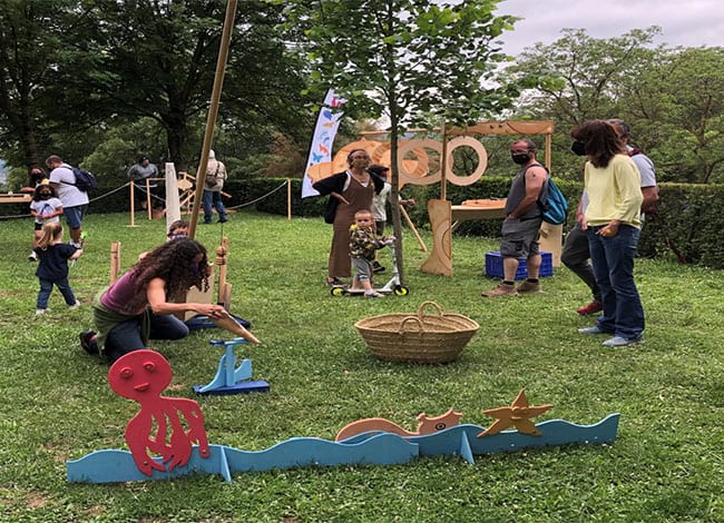 Edició anterior de la Matinal Viu el parc al Parc del Castell de Montesquiu. Autor: Fusic