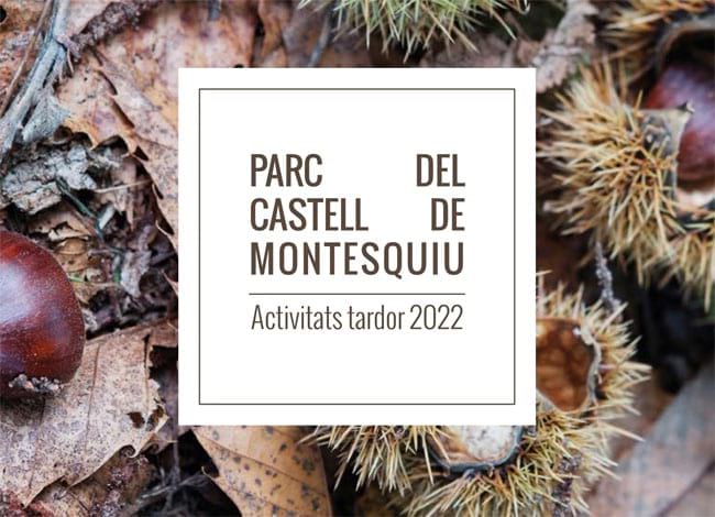 Activitats de tardor al Parc del Castell de Montesquiu. Autor: XPN