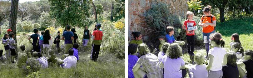 Activitats de la jornada festiva a la Casa Nova de l'Obac