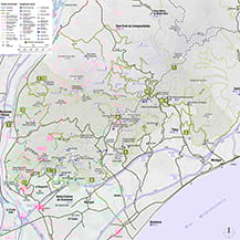 Mapa de Serralada de la Marina
