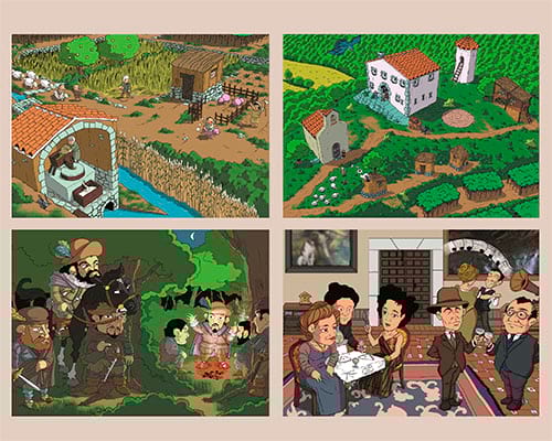 Visitas escolares al castillo