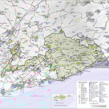 Mapa d'olerdola Mapa d'olerdola