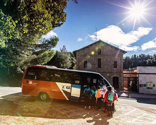 Al parc natural en Bus Parc