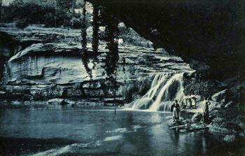 Postal de la riera de Sant Miquel. Autor: Lucien Roissin / Arxiu General de la Diputació de Barcelona