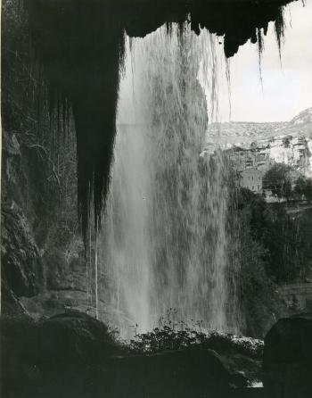Interior del Salt del Tenes, 1967. Autor: Joan Francès i Estorch / Arxiu del Servei de Patrimoni Arquitectònic Local
