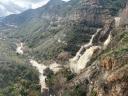 Salt del Tenes durant el temporal Jana, 8 i 9 de març de 2025. Autor: Lluís Martínez