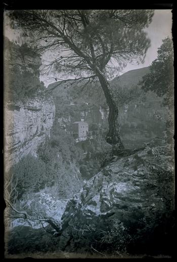 Sant Miquel del Fai des del Tenes, 1920. Autor: Narcís Ricart i Baguer / Arxiu General de la Diputació de Barcelona