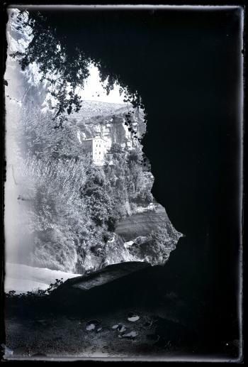 Interior del Salt del Tenes, 1920. Autor: Narcís Ricart i Baguer / Arxiu General de la Diputació de Barcelona