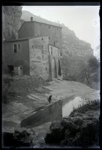 Bassa del salt del Rossinyol, 1920. Autor: Narcís Ricart i Baguer / Arxiu General de la Diputació de Barcelona