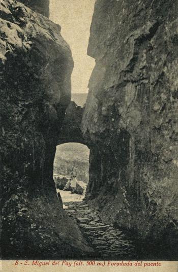 Foradada del pont. Autor: Àngel Toldrà Viazo (ATV) /Arxiu General de la Diputació de Barcelona