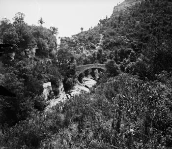 Sant Miquel del Fai: pont del Rossinyol. Autoria desconeguda. Arxiu General de la Diputació de Barcelona