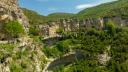 Sant Miquel del Fai en el seu enclavament als cingles de Bertí. Autor: Carles Virgili / Diputació de Barcelona
