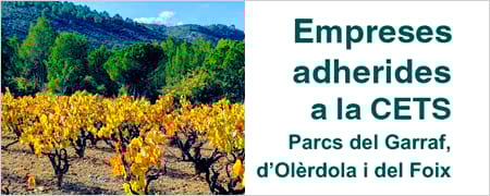 PDF Empresas adheridas a la CETS. Parque del Garraf, de Olèrdola y de El Foix