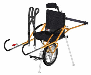 Cadira tot terreny Joëlette